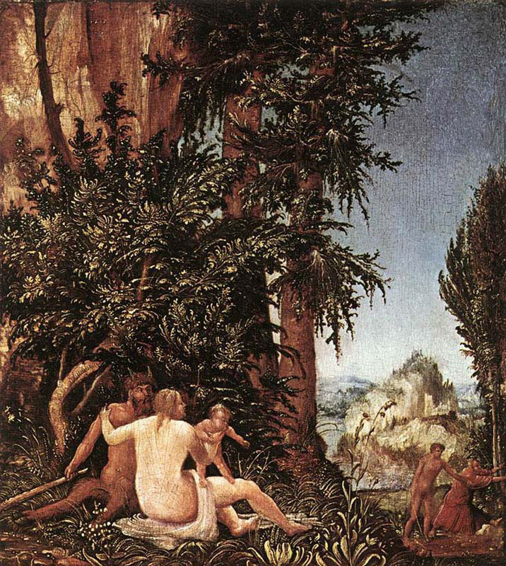 Landscape with Satyr Family 